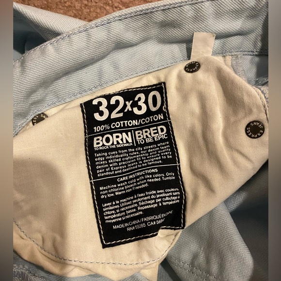 EXPRESS Men’s Rocco Jeans - Size 32 - Picture 4 of 5